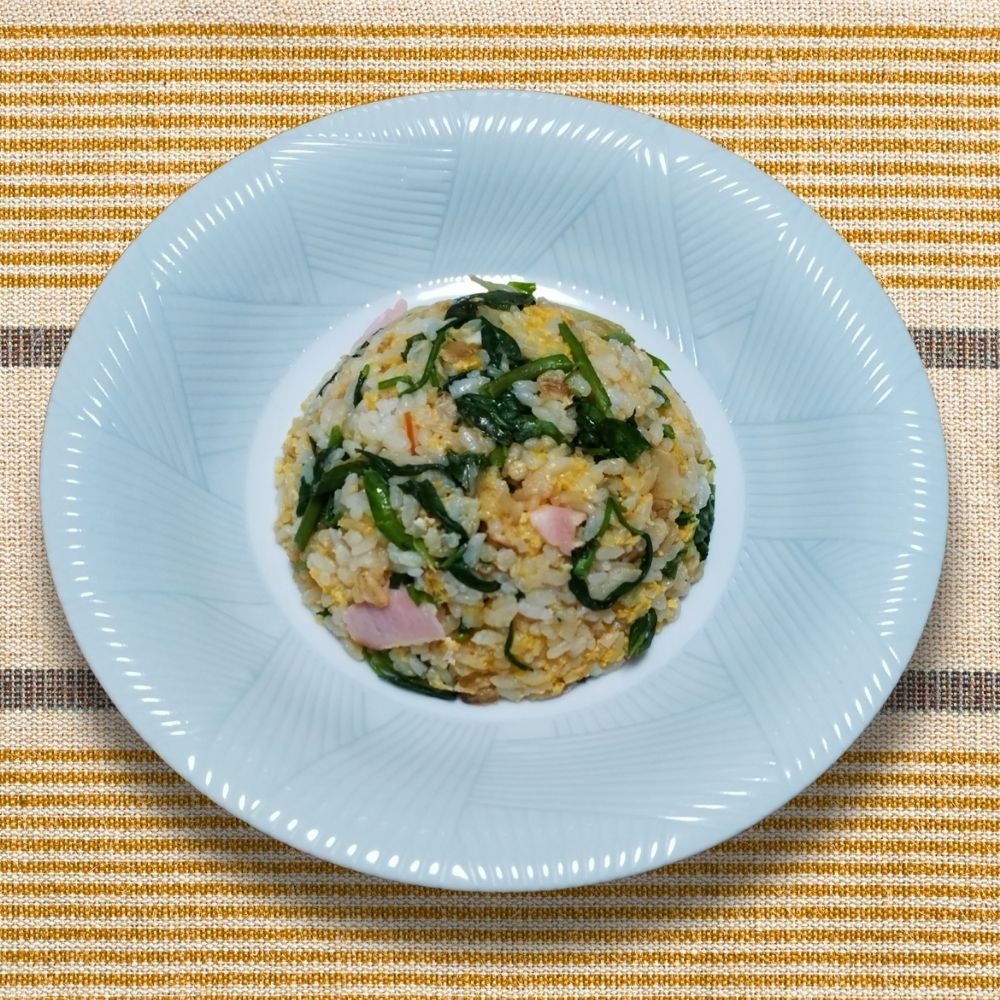 空心菜入りチャーハン