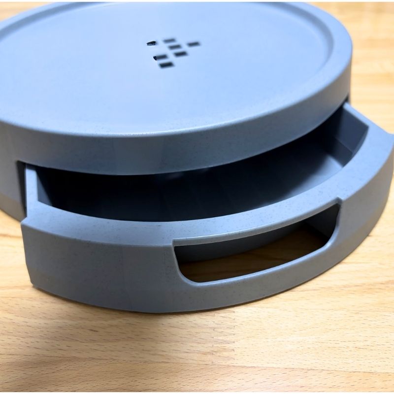 手をかけて取り出せる排水トレー