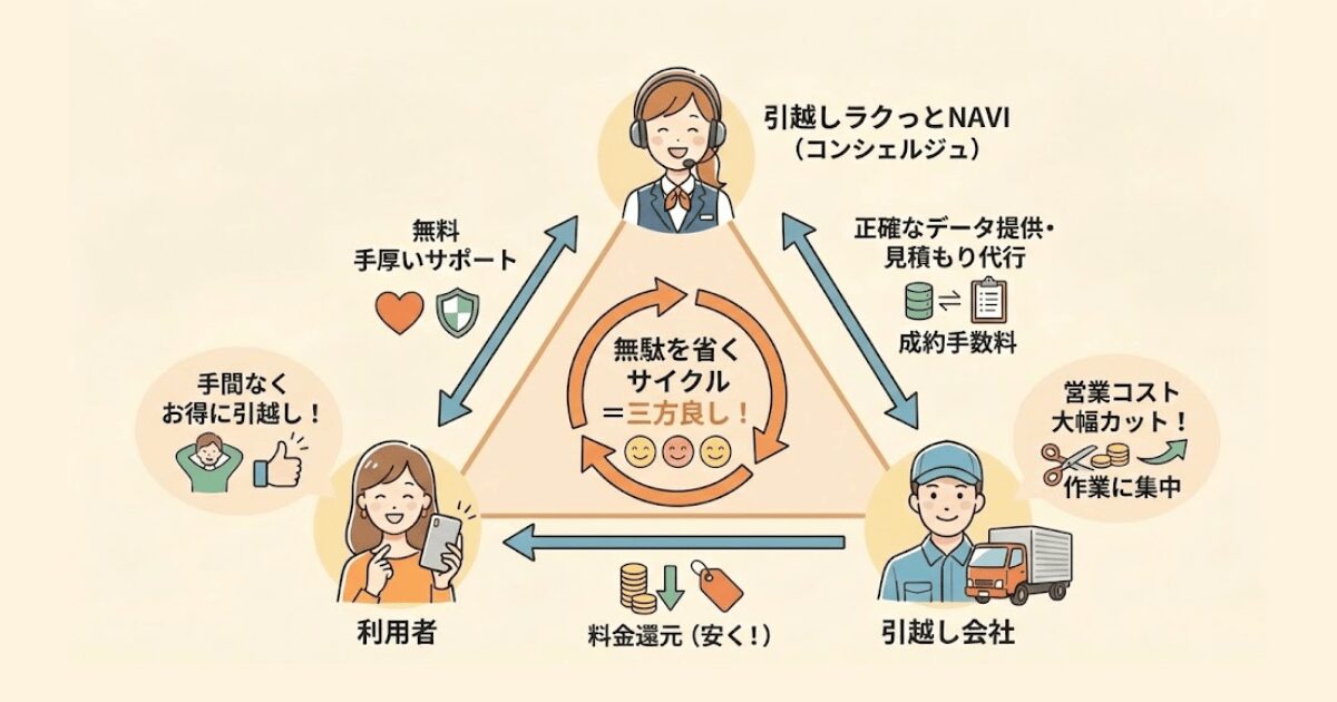 三方よしのしくみ