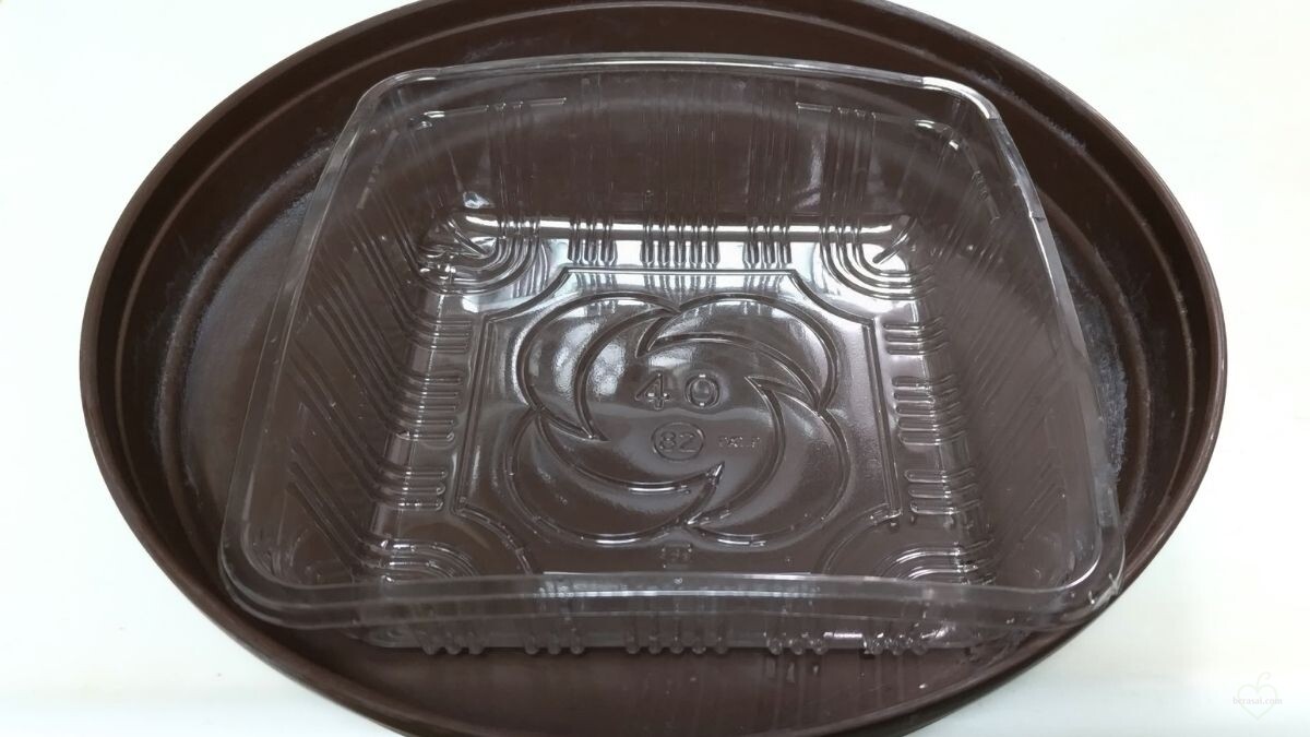 水受けに使った深さのある果物トレー